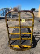 Heavy-Duty 4-Wheel Rolling Warehouse Cart 74in x 32in