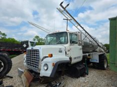 1986 Ford LN8000 Fertilizer Truck - Damaged Heavy-Duty Work Truck - Sold As Is for Parts or Rebuild