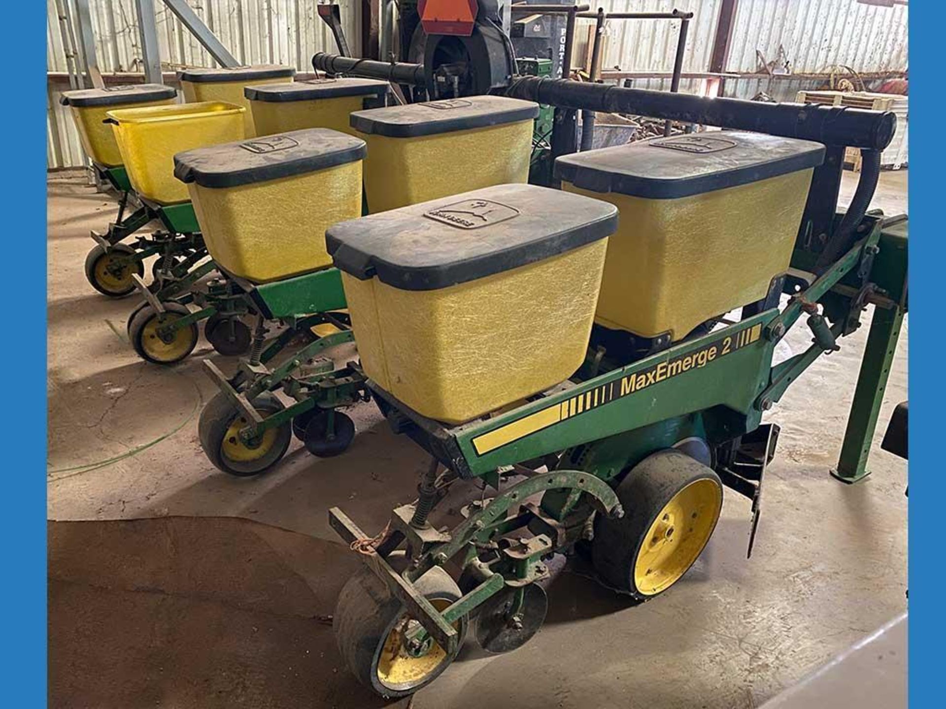 John Deere 7300 MaxEmerge 2 4-Row Planter Adjustable Row Spacing - Image 8 of 17