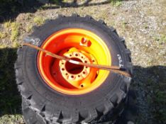 Set of AG R4 Wheels and Tires