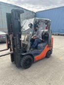 2018 Toyota 8FGCU32 Forklift Reliable Performance with Low Hours!