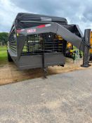 Neckover GL24-2-7K Gooseneck Trailer 24ft Deck, Dual 7K Axles, 14K GVWR