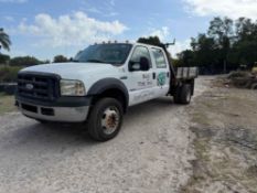 2007 Ford F550 Flatbed