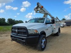 2017 Ram 5500 Valve Placer Bucket Truck with Versalift STP36NE - 41FT Working Height, Low Miles