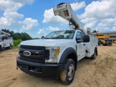 2017 Ford F-550 Bucket Truck - 4x4, Powerstroke Diesel, Versalift VST47, 52FT Reach