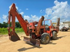 Ditch Witch 6510A Trencher - Deutz Diesel, Backhoe, Cable Plow, Front Blade
