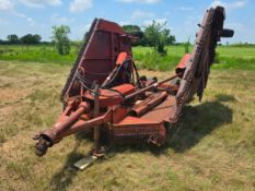 Rhino FS15 Flex-Wing Rotary Cutter - 15 Ft Heavy-Duty Brush Hog for Pasture and Roadside Mowing