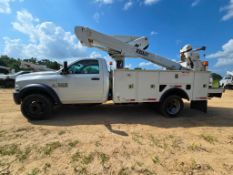 2018 Ram 5500 Bucket Truck 4x4 with Versalift VST40 - 45FT Rotating Bucket and Jib Winch