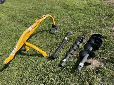 County Line Post Hole Digger with 2 Augers