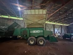 KMC 3360 4-row Basket Dump Peanut Combine