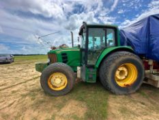 John Deere 6230 Premium with Trebro Sod Harvester