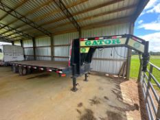 2018 Gatormade 20+5 Gooseneck Trailer
