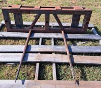 Koyker Loader DoubleTine Bale Spear - Versatile for Round and Square Bales