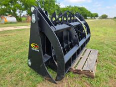 Quick Attach Skid Steer Quick Claw Grapple Industrial Grapple Rake
