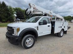 2019 Ford F550 Bucket Truck - Powerstroke Diesel - Auto Trans - 4X4 - 72258 miles -Altec AT40G Boom