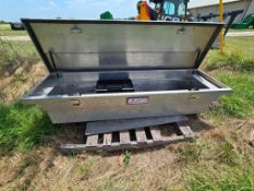 DeeZee Crossover Aluminum Truck Tool Box - Secure Weather-Resistant Storage for Pickup Beds