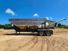 2006 Magnolia Dry Fertilizer Tender Trailer - Dual Stainless Compartments, Hydraulic Doors