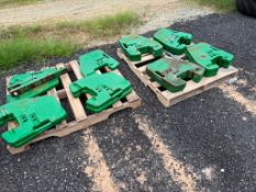 18 Front Suitcase Weights with Brackets