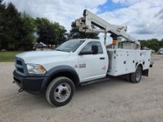 2015 RAM 5500 Bucket Truck w/ Versalift SST40 boom -Cummins Diesel - Auto Trans- 4X4 - 72096 miles