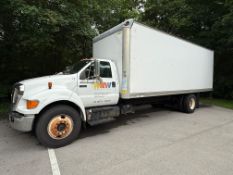 2009 Ford F-650 24 ft Box Truck - 6.7L Cummins L6 Engine - Automatic Transmission - Low Mileage