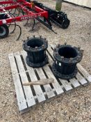 2012 UNVERFERTH 10-INCH FRONT WHEEL SPACER FOR 10 BOLT HUB