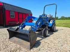 2023 New Holland Workmaster 25S Compact Tractor - Only 65 Hours