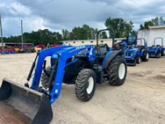 2019 New Holland Workmaster 95 MFWD Compact Utility Tractor with 632TL Loader - Poultry Special