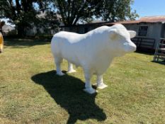 Fiberglass Cow Statue