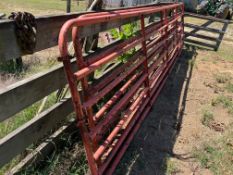 Galvanized Livestock Gates - 4FT x 18FT (2x Gates)