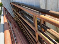 Galvanized Livestock Gates - (6x Total Gates)