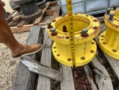 2012 JOHN DEERE 10-INCH REAR WHEEL SPACER FOR 10 BOLT HUB