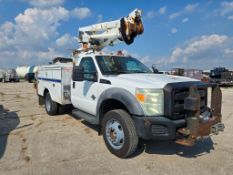 2010 Ford F550 Bucket Truck with Altec AT37G Boom