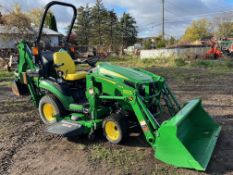 2018 John Deere 1025R Tractor - 257 Hours