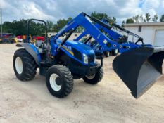 2020 New Holland 105 Workmaster MFWD Compact Tractor with 632TL Front Loader - Poultry Special