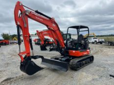 2023 Kubota KX057-5 Compact Excavator with Angle Blade