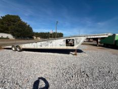 48ft all aluminum feather light wedge trailer