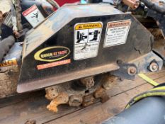 Quick Attach Stump Grinder Mini Skid