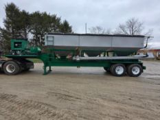 2010 Doyle 32ft Tender Trailer - Kubota Diesel - Stainless Steel Augers - Recently Refurbished