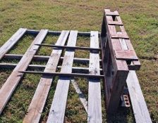 Koyker Loader DoubleTine Bale Spear - Versatile for Round and Square Bales