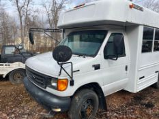 2004 Ford E-350 Bus -6.0 Powerstroke Diesel - 55k Miles - Inoperable/Non-Running
