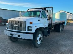 2002 Chevrolet C8500 Flatbed - CAT 3126 Diesel - Eaton Fuller 8 plus 2 Transmission