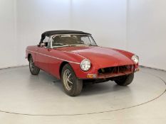 1972 MG B Roadster