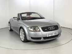 2003 Audi TT - NO RESERVE