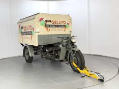 1948 Moto Guzzi Ecole Ice Cream Cart