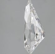Pear Cut Diamond 8.02 Carat F Color VS2 Clarity EX EX IGI Cert