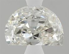 Half Moon 1.01ct Diamond - IGI Certified, H Colour, VS2 Clarity