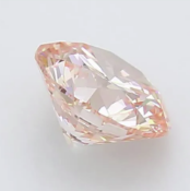 Round Brilliant Cut Diamond 1.00 Carat Fancy Pink Colour VS2 Clarity ID EX EX - IGI Cert