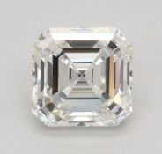 Square Emerald 1.00ct Diamond - IGI Certified, H Colour, VS2 Clarity