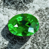4.57ct Green Emerald, Oval Cut
