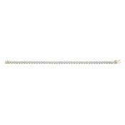 18ct Yellow Gold 5.00ct Diamond Tennis Bracelet